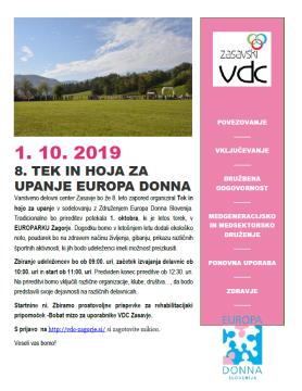 Tek in hoja za upanje